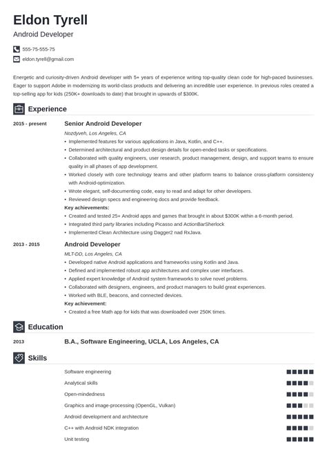 Image result for Video View Resume Android Studio Position