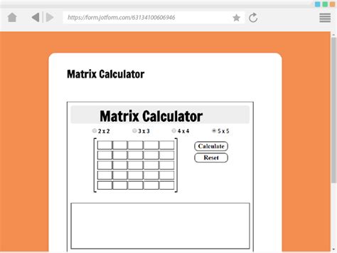 Image result for Matrix Calculator Equation