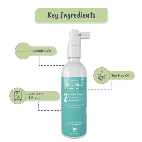 Teenilicious Azelaic Acid Acne Toner for Dry & Sensitive Skin