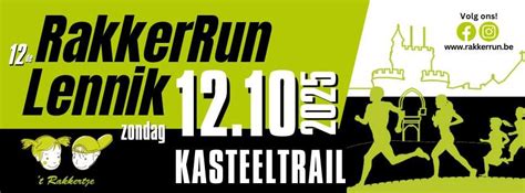 RakkerRun - Kasteeltrail Lennik, Kasteel van Gaasbeek, Lennik, 12 ...