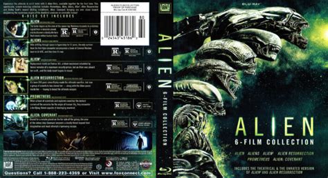 Alien 6 Film Collection Blu-ray Steelbook Unboxing 的图像结果