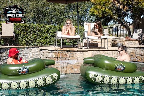 Image result for Sinking Inflatables in Pool