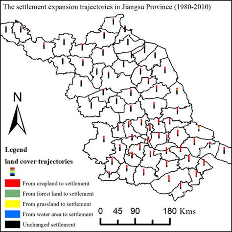 Spatial Pattern and the Process of Settlement Expansion in Jiangsu ...