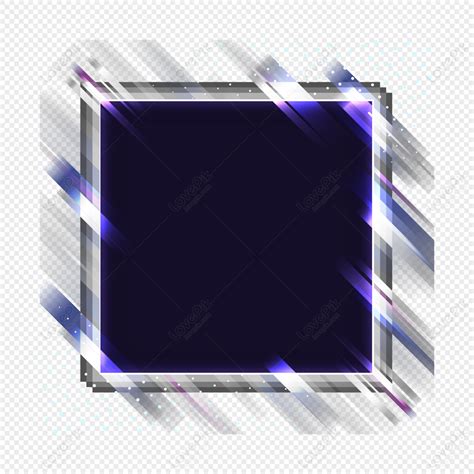 Purple Square Outline