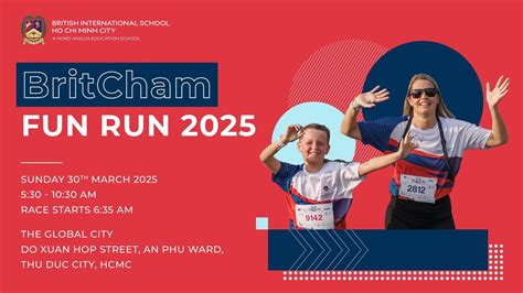 BritCham Fun Run 2025, The Global City, Do Xuan Hop Street, An Phu ward ...