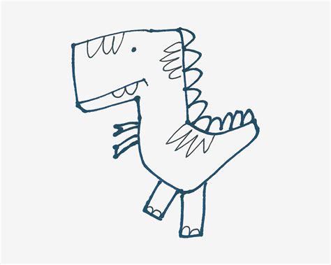 我是霸王龙|插画|儿童插画|Dino君插画 - 原创作品 - 站酷 (ZCOOL)