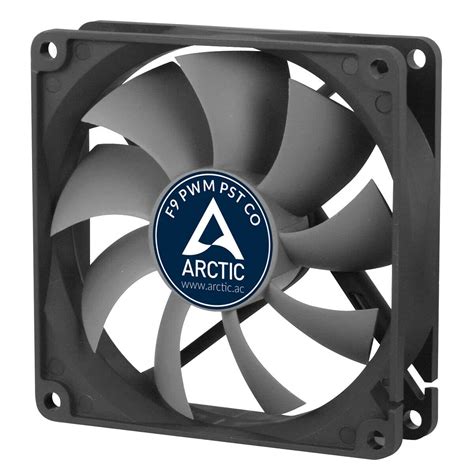 Arctic F9 92mm PWM Controlled Dual Ball Bearing Standard Case Fan ...