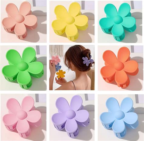 Matte Flower Hair Claws ( Large ) – KOJESHA