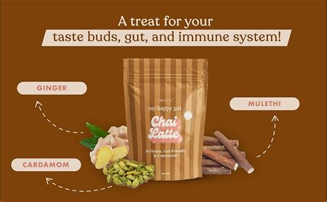 Cosmix My Happy Gut Chai Latte | For Improved Digestion & Overall Gut ...