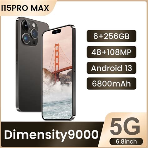 Fadnou I15 Pro MAX Unlocked Phone,The Phone Battery 6800mAh India | Ubuy
