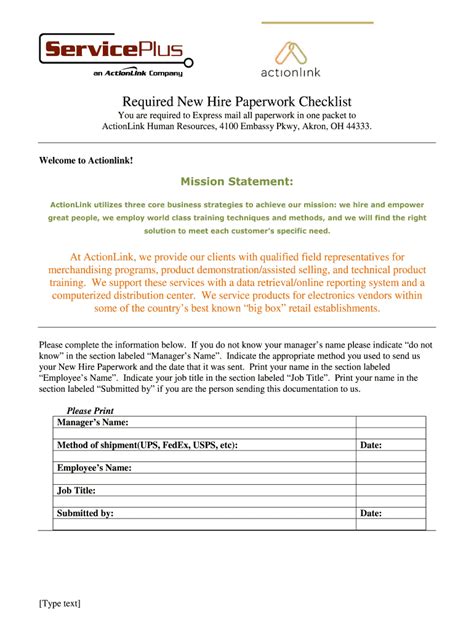 Image result for Paperwork Checklist