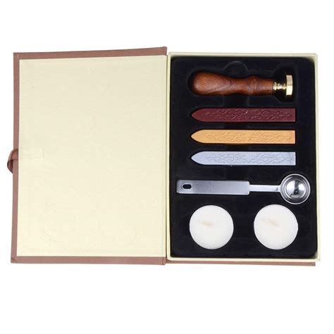 Buy Wax Seal Seal Set, DLD Classic Vintage Antique Wax Print Set Magic ...
