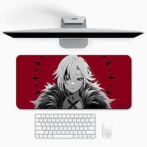 Myxtur Genshin Impact Arlecchino of House Hearth Gaming Desk Mat (M ...