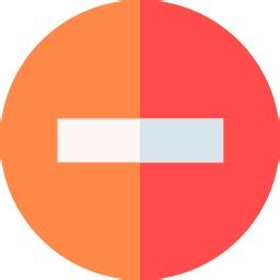 Minus - Free signs icons