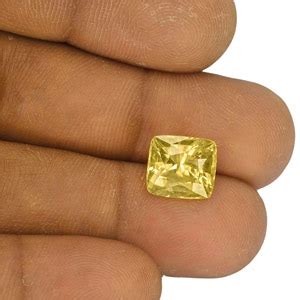 6.36-Carat Unheated Lustrous Intense Yellow Sapphire (GIA) :: $4,293 ...