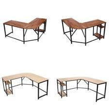 L-Shaped Desk Computer Gaming Table w/ Storage India | Ubuy