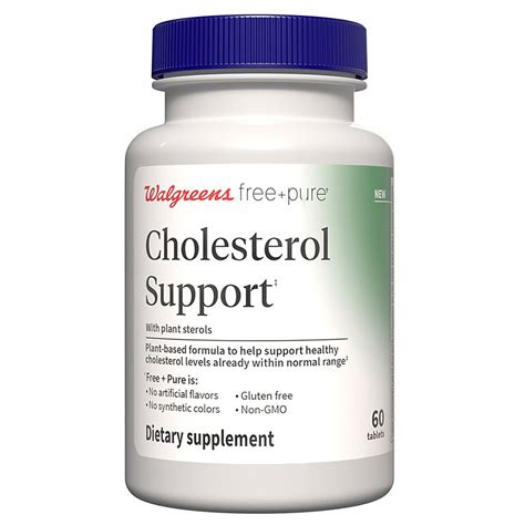 Walgreens Free & Pure Cholesterol Support with Plant Sterols | Walgreens