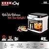 Usha iChef Smart Air Fryer 5.5L | 1200 Watt | 10 in 1 Functions | 8 ...