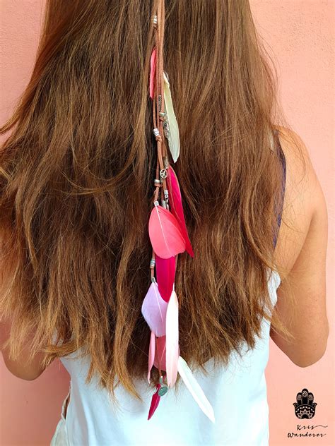 Girl With Feather In Hair