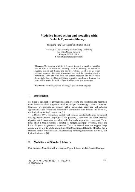 Modelica Berkeley Library Tutorial 的图像结果