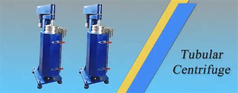 Decanter Centrifuges, Tricanter Centrifuges, Tubular Centrifuge