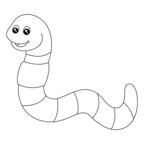 Worm coloring pages - ColoringLib
