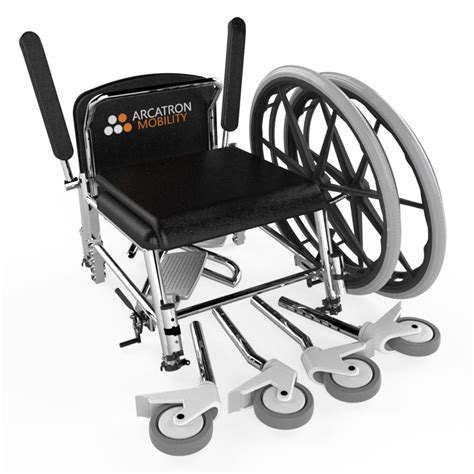 Prime SSS100 | Self Propelled Shower Commode Wheelchair – Frido Mobility