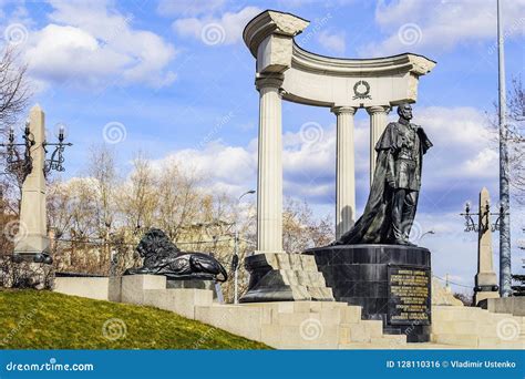 Bronze Monument To the Russian Emperor Alexander the Second - the ...