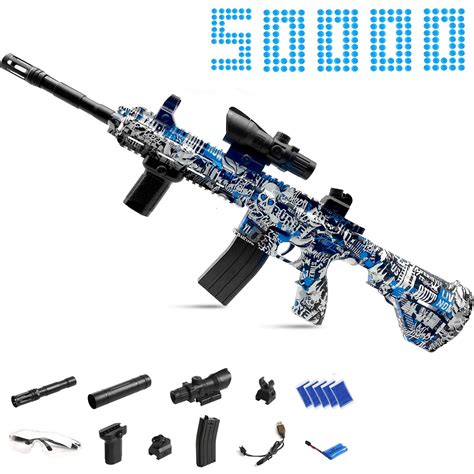 Buy Splatter Ball Blaster Water Bead Blaster M416 Automatic Electric ...