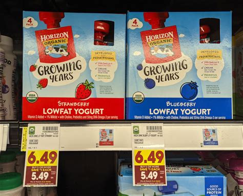 Horizon Organic Growing Years Yogurt Pouch 4-Pack As Low As $2.49 At ...