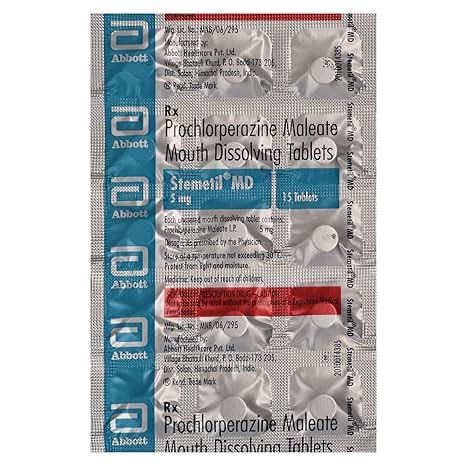 Stemetil MD 5mg - Strip of 15 Tablets : Amazon.in: Fashion