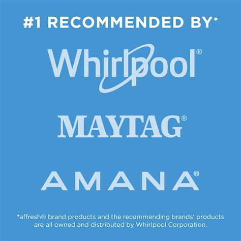 affresh 6-Count Washing Machine Cleaner Tablets W10501250 at Lowes.com