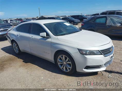 Report 2G1115S32G9170259 CHEVROLET IMPALA 2016 White Gasoline - price ...