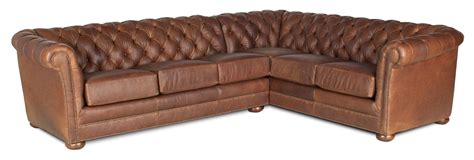 Traditional Leather Sectionals 的图像结果