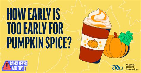 #BanksNeverAskThat: Too Early for Pumpkin Spice? | Traditional Bank | 733