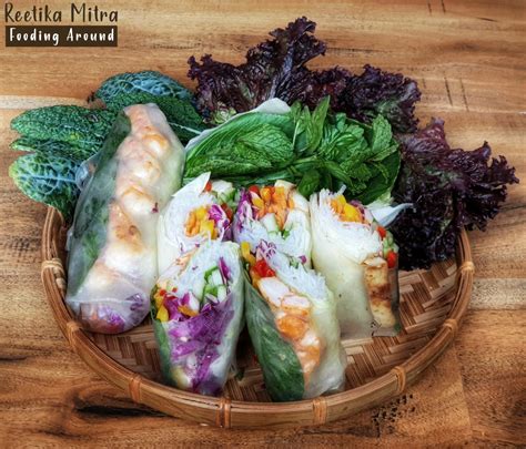 Image result for Vietnamese Fresh Spring Rolls