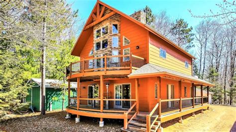 Lake Home on Golf Course & ATV/Snowmobile Trails - Cabins for Rent in ...