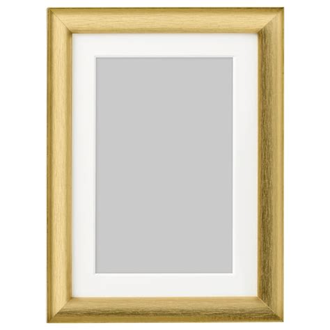 SILVERHÖJDEN Frame, gold-colour, 13x18 cm - IKEA