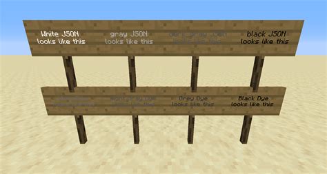 Image result for How to Color Signs in Minecraft Java with No Dyes