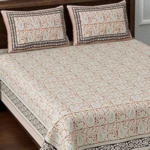 Buy Living Roots Ethnic Rajasthani/Jaipuri/Sanganeri Block Print 100% ...