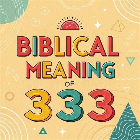 The Biblical Meaning Of 333: A Symbol Of The Holy Trinity