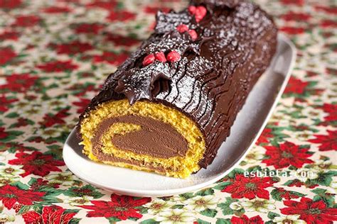 Tronco de Navidad - Recetas de Esbieta