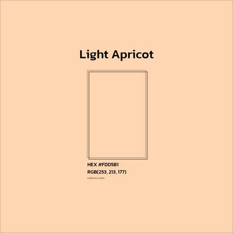 About Light Apricot - Color codes and meaning | Matching colors and ...