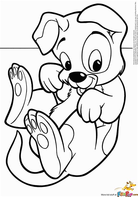 Puppy Coloring Pages Free Printable