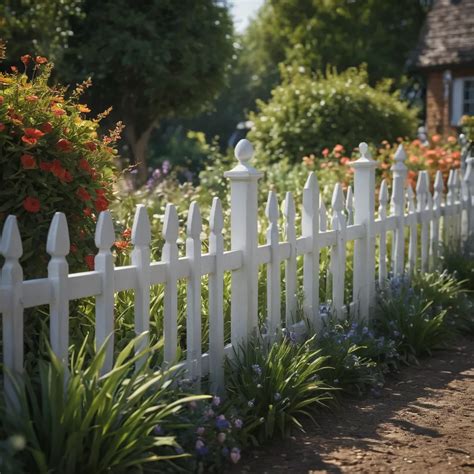 Short Picket Fences: A Garden's Best Friend
