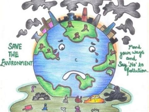 short poster about environmental pollution. I WILL MADE HIM BRAINLIEST ...