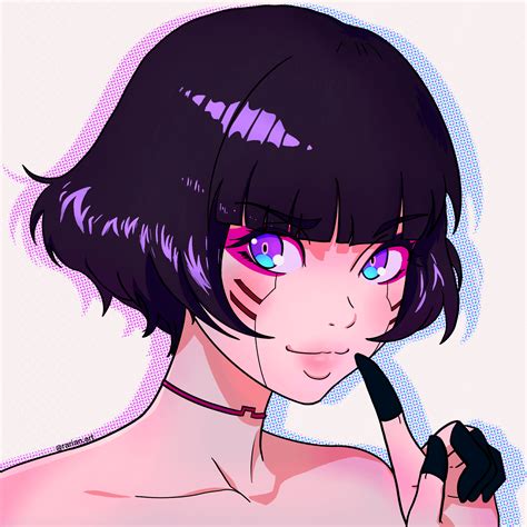 Sasha Yakovleva fanart by me @rarian.art : r/Edgerunners