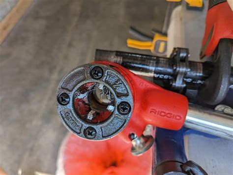 Image result for How to Thread Rigid Pipe