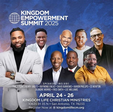 Kingdom Empowerment Summit 2025 , Northeast Lakeview College Paluxy ...