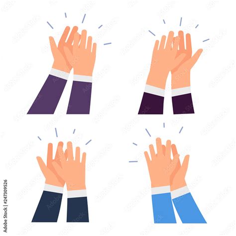 Image result for Hands Clap Vector Animation